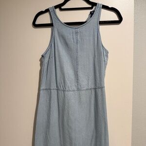 Gap Chambray Sleeveless Shift Dress XS